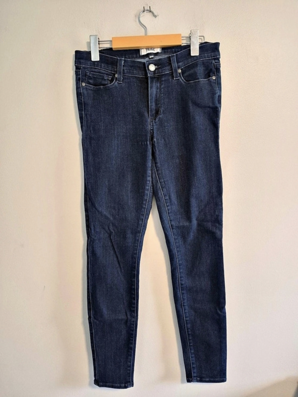 Paige Denim Size 30 Dark Wash Skinny Jeans